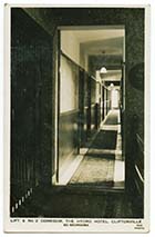 Cliftonville Avenue/Hydo Hotel Lift and Corridor 1937 [PC]